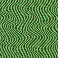 Striped undulating seamless pattern of green shades. A design concept for celebrating St. Patrick s Day vector