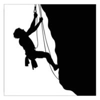 Conquer the Crags Inspiring Climber Vector Collection for Thrilling Art