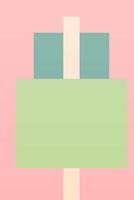 Flat abstract geometric shape art background vector