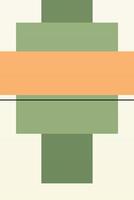 Flat abstract geometric shape art background vector