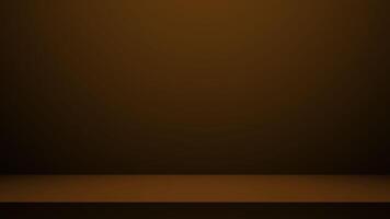 Brown background, abstract empty room background design, background illustration photo