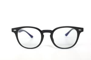 Glasses on white background, eyeglasses on white background photo