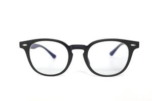 Glasses on white background, eyeglasses on white background photo