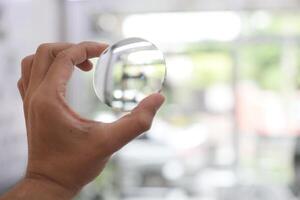Glasses lenses, eyeglasses lenses photo