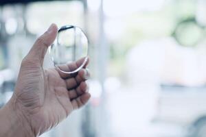 Glasses lenses, eyeglasses lenses photo