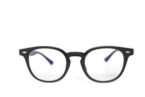 Glasses on white background, eyeglasses on white background photo