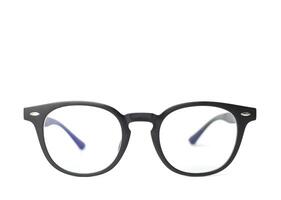 Glasses on white background, eyeglasses on white background photo