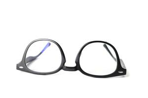 Glasses on white background photo