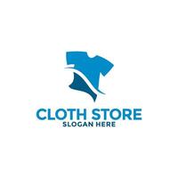 clothing store logo design inspiration. Cloth Shop logo vector template