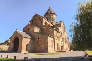 svetitskhoveli catedral, un georgiano ortodoxo catedral situado en mtsheta, Georgia. foto