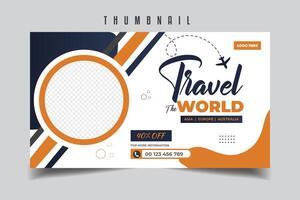 Thumbnail Banner Design vector