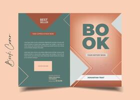 Book Cover Template Book Cover Design vector