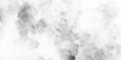 Beautiful blurry abstract black and white texture background with smoke, Abstract grunge white or grey watercolor painting background, Concrete old and grainy wall white color grunge texture. photo