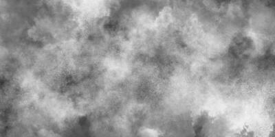 Beautiful blurry abstract black and white texture background with smoke, Abstract grunge white or grey watercolor painting background, Concrete old and grainy wall white color grunge texture. photo