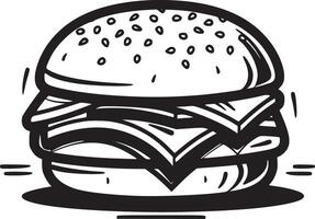 Burger vector black and white