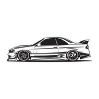 Car vector graphic illustration design, art