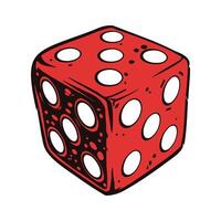 Red Dice Vector Art, Icons, and Graphics