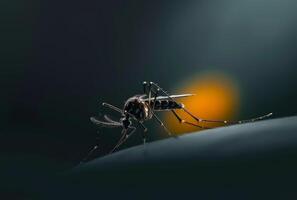 AI generated Mosquito is seen in this file photo