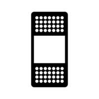 Band aid illustrated on white background vector