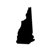 New Hampshire illustrated on a white background vector