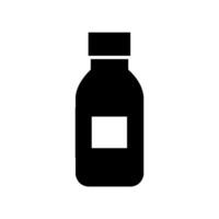 Syrup illustrated on white background vector