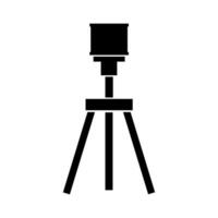 Phone tripod illustrated on white background vector