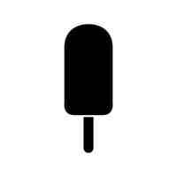 Ice cream illustrated on white background vector