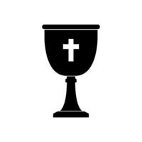 Chalice cup illustrated on white background vector
