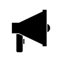 Megaphone illustrated on white background vector