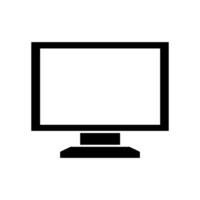 Computer illustrated on white background vector