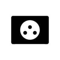 Socket illustrated on white background vector