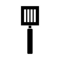 Kitchen spatula illustrated on white background vector