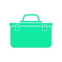 Lunchbox illustrated on white background vector