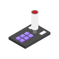 Joy pad isometric on a background vector