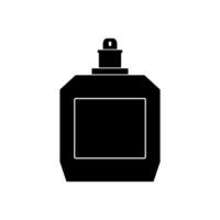 Perfume bottle illustrated on white background vector