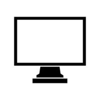 Computer illustrated on white background vector