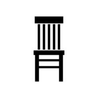 Chair illustrated on white background vector