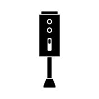Gas lighter illustrated on white background vector