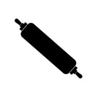 Rolling pin illustrated on white background vector