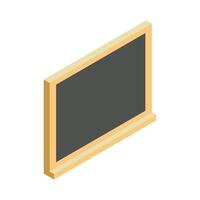 Blackboard Icon On White Background vector