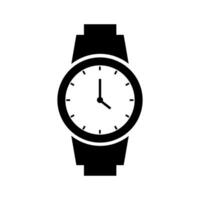 Wristwatch illustrated on a white background vector