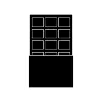 Chocolate illustrated on white background vector
