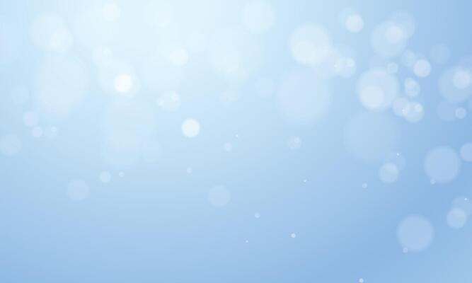 Vector blue background with glowing sparkle bokeh