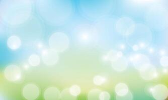 vector colored bokeh background with light