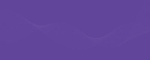 Purple background with flowing wave lines. Futuristic technology concept. Vector illustration