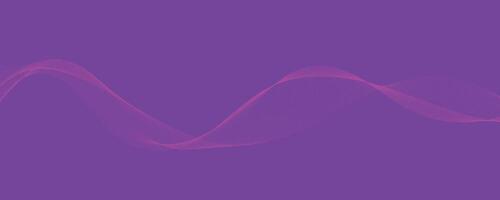 Abstract Purple Background with Waves vector