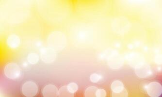 vector colored bokeh background with light