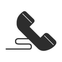 Phone icon Call icon vector telephone symbol