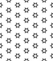 Black and white seamless abstract pattern. Background and backdrop. Grayscale ornamental design. vector