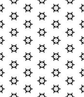 Black and white seamless abstract pattern. Background and backdrop. Grayscale ornamental design. vector